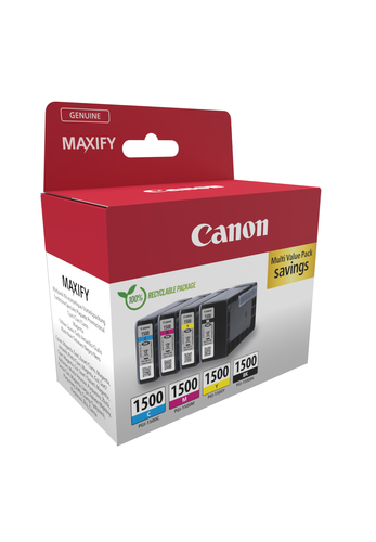 CANON PGI-1500 Ink Cartridge BK/C/M/Y — pilt 2