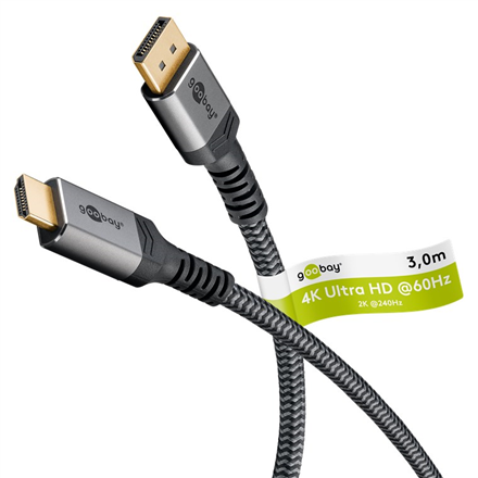 Goobay Goobay DisplayPort to HDMI Cable 65270