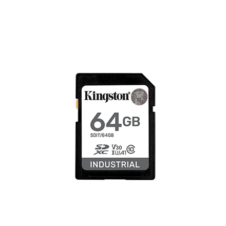 KINGSTON 64GB SDXC Industrial C10 UHS-I
