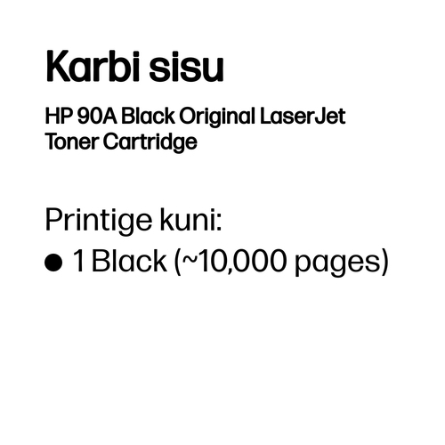 HP Toner 90A black HV LJ M4555 MFP — pilt 3