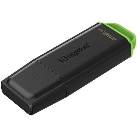 KINGSTON 256GB Portable USB 3.2 Bk/Green