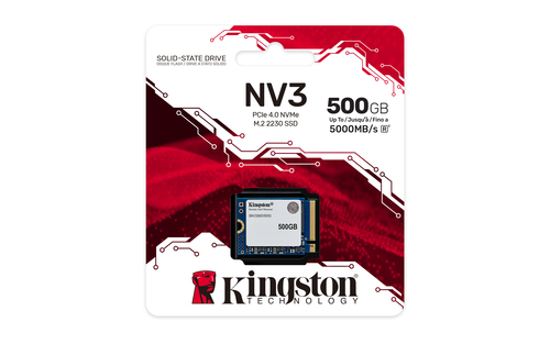 KINGSTON 500GB NV3 M.2 2230 PCIe 4.0 — pilt 3