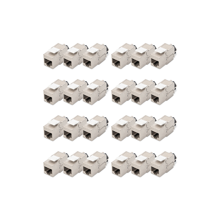 Digitus CAT 6A Keystone module, set, 24 pcs | DN-93617-24