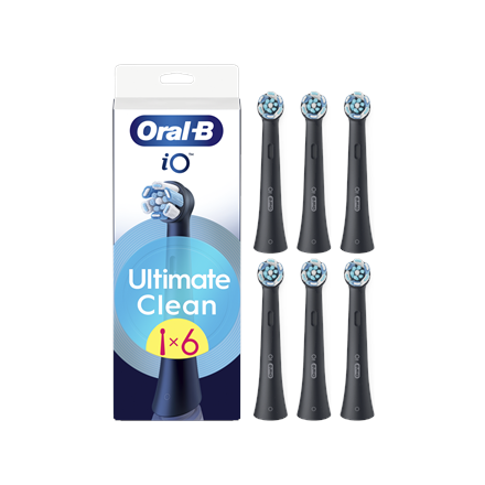 Oral-B Replaceable toothbrush heads iO refill UltimateClean Black 6