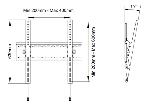MB Universal Wallmount Tilt HD 800x600 — pilt 11