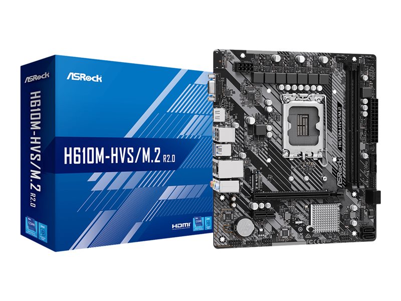 ASROCK H610M-HVS/M.2 LGA1700 4x DDR4