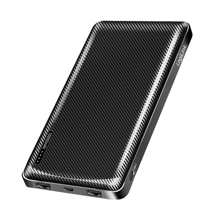 Logilink Logilink Power bank, Li-Po, 2x USB-A, USB-C PA0316