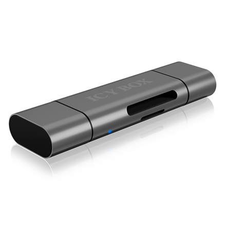 Raidsonic External card reader with multi-USB connector IB-CR200-C