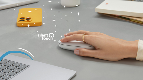 LOGI Pebble Mouse 2 M350s TONAL WHITE BT — pilt 9