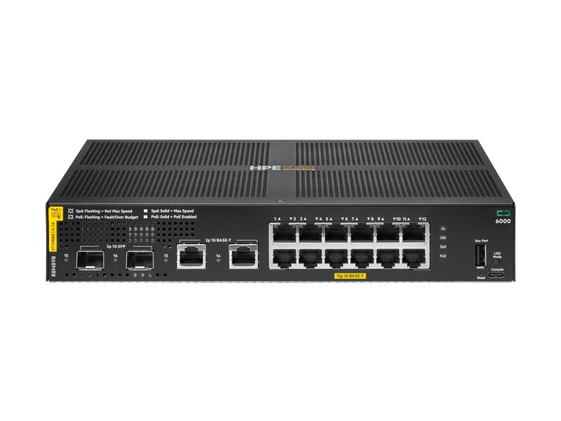 HPE ANW 6000 12G CL4 2F 139W Sw EU en