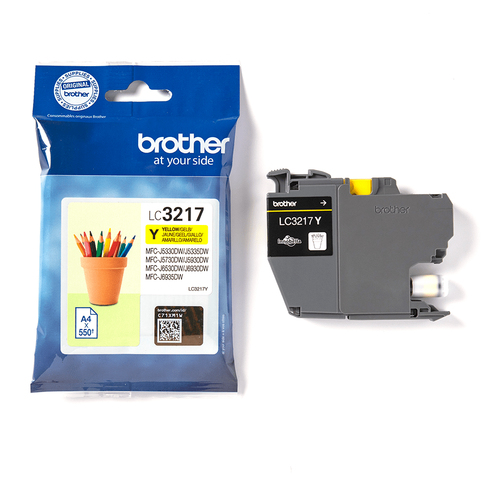BROTHER LC-3217Y Ink Yellow 550 pages — pilt 4