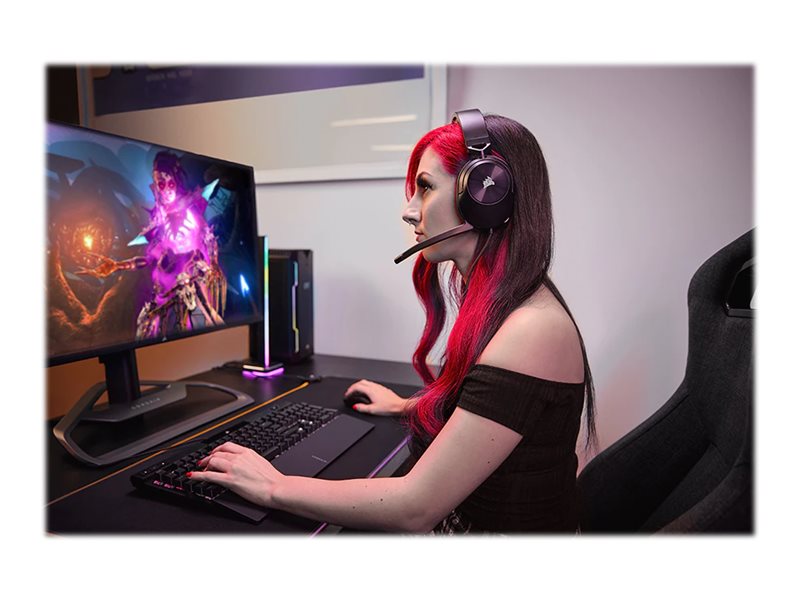 CORSAIR HS55 Stereo Headset Carbon EU — pilt 2