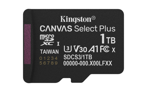KINGSTON 1TB microSDXC Canvas Select — pilt 3