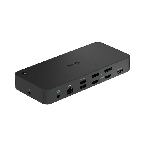 I-TEC USB 3.0/C/ TB3 3x 4K Dock PD 70W — pilt 3