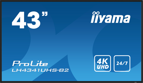 IIYAMA LH4341UHS-B2 43inch 3840x2160 4K — pilt 2