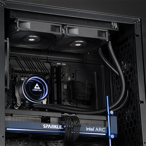 CHIEFTEC ICEBERG 240 DARK CPU Liquid — pilt 9