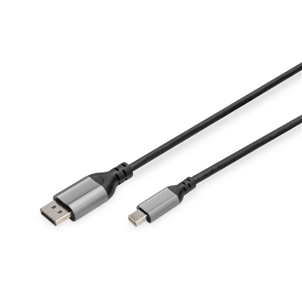 Digitus 8K DisplayPort Adapter Cable, Mini DP to DP, 2 m DB-340106-020-S