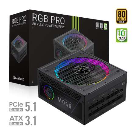 Gamemax Gamemax PSU RGB PRO 850G