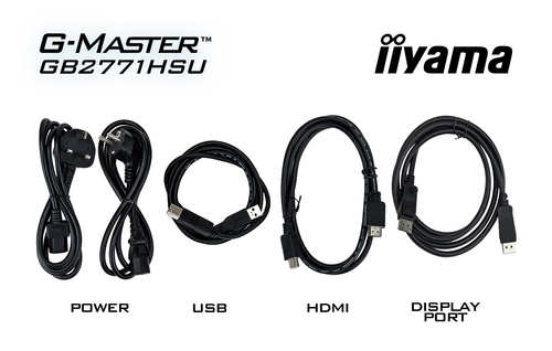 IIYAMA GB2771HSU-B1 27inch Fast IPS Gami — pilt 13