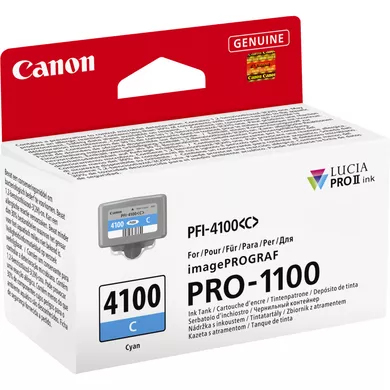 CANON INK PFI-4100 Cyan tank — pilt 3