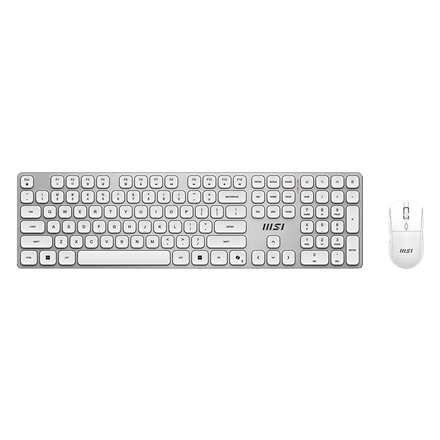 MSI MSI FORGE K210 WIRELESS COMBO WHITE US Forge K210 W Combo White US