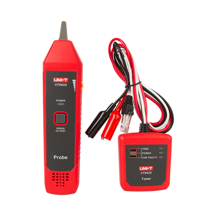UNI-T UT682D Cable Tracer for Electrical, Telephone and Network Cables, Robotic Lawn Mower Boundary Wire Tester | UNI-T