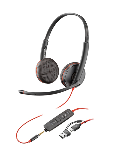 HP Poly BW 3225 USB-C HS +3.5mmP USB-C/A — pilt 3