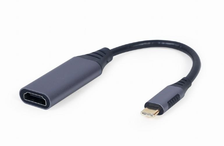 Cablexpert USB Type-C to HDMI display adapter, Space grey | A-USB3C-HDMI-01