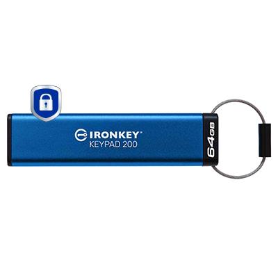 KINGSTON 64GB IronKey Keypad 200