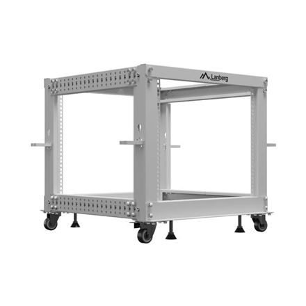 Lanberg Lanberg Open Rack 19" 9U, adjustable OR01-6109-S