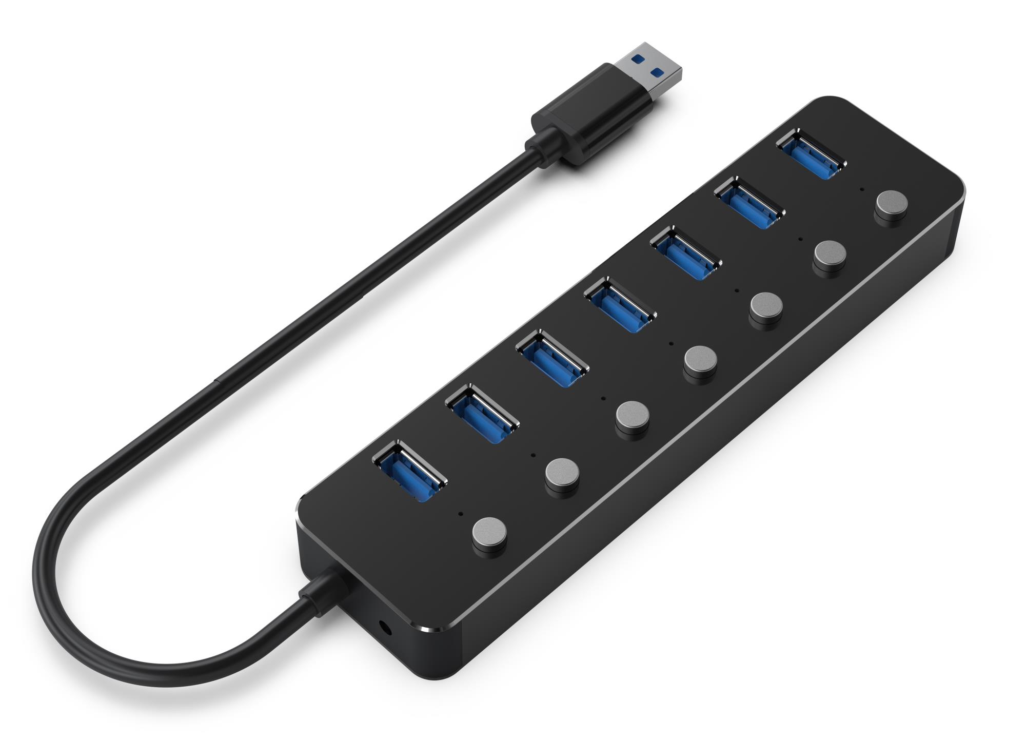 GEMBIRD 7-port USB 3.1 Gen 1 HUB
