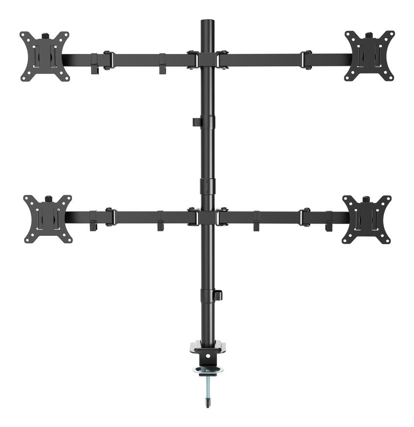GEMBIRD Adjustable desk 4-display arm