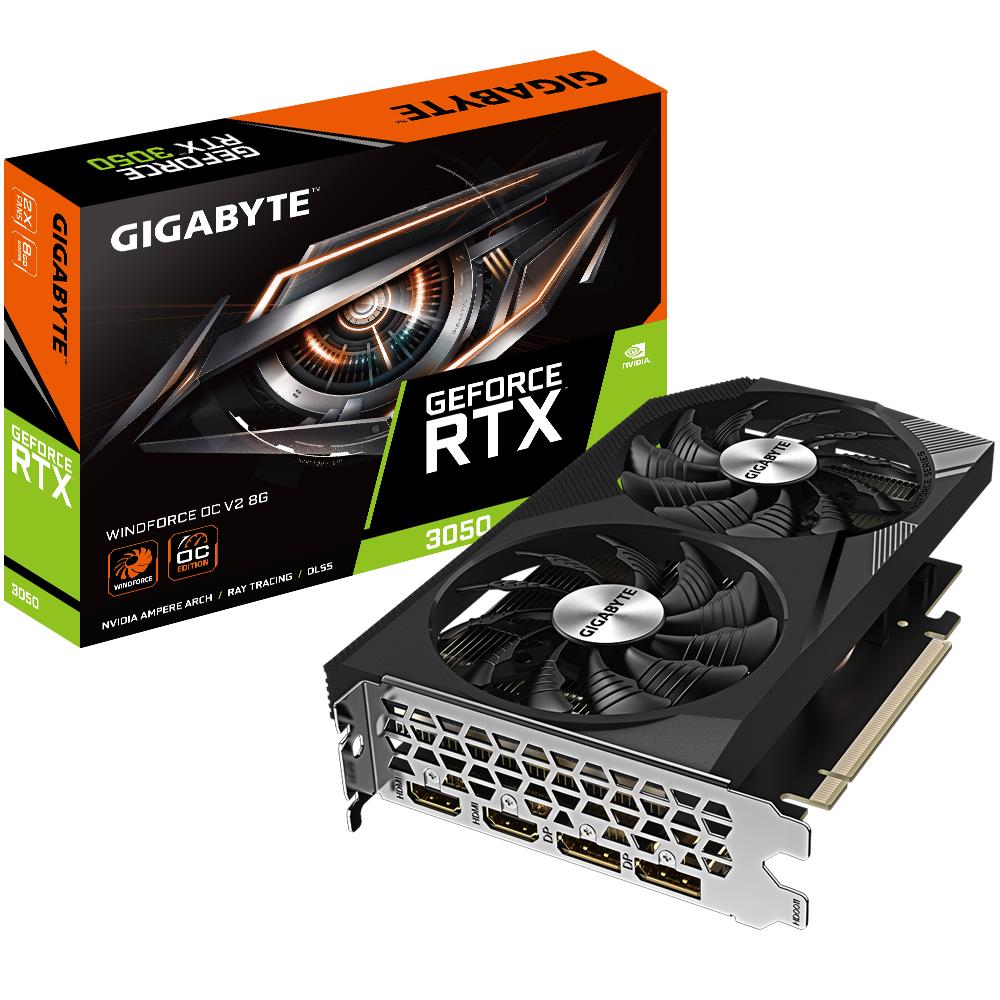 Gigabyte NVIDIA GV-N3050WF2OCV2-8GD
