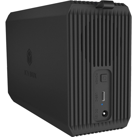 Raidsonic RAID-System Dual bay, HDD/SSD USB 3.2 (Gen 2) with fan IB-RD3720-CU3