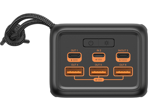 SANDBERG Powerbank USB-C PD 130W 50000 — pilt 2