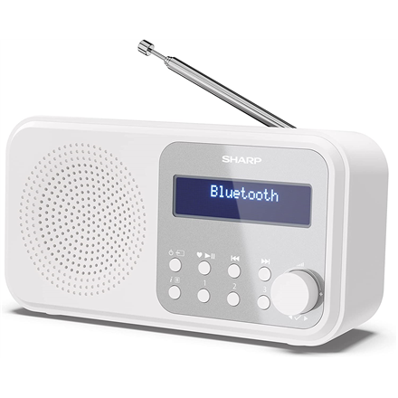 Sharp Tokyo Portable Digital Radio DR-P420(WH)