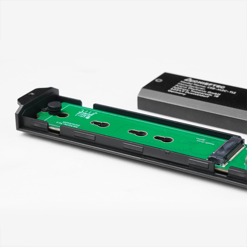 CHIEFTEC M.2 SSD PCI-E NVME SATA Enclsre — pilt 3
