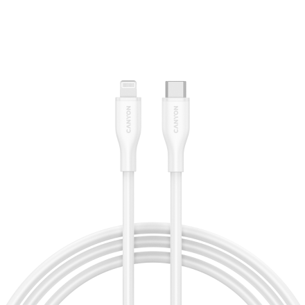 CANYON cable CLNM60 C-L 60W MFI 1m Silicon White