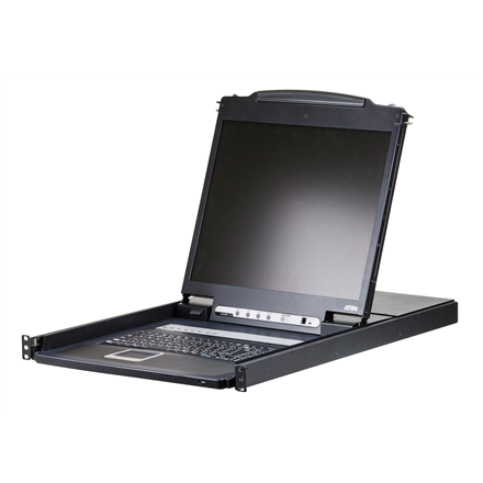 Aten 8-Port PS/2-USB VGA 19" LCD KVM Switch CL1308N-ATA-AG