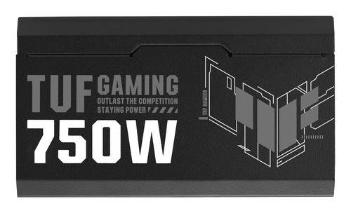 ASUS TUF Gaming 750W Gold Modular PSU — pilt 5
