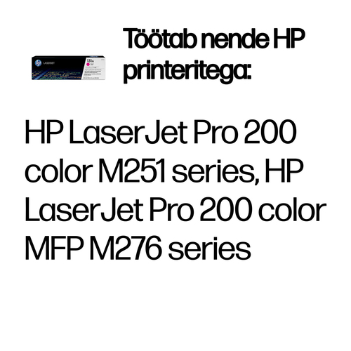 HP Toner 131A Magenta — pilt 2