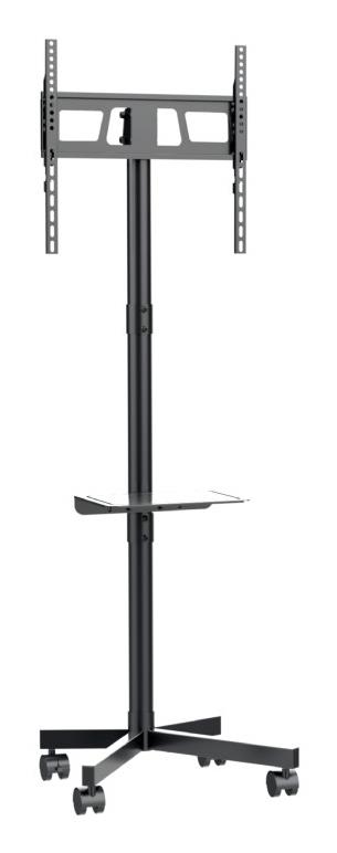 GEMBIRD TV floor stand w caster wheels