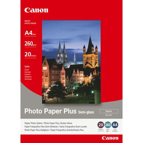 CANON SG-201 photopaper A4 20pages