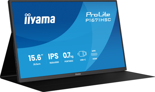 IIYAMA P1671HSC-B1 Portable 15.6inch IPS