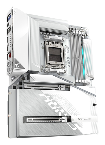 GIGABYTE X870 A STEALTH ICE AM5 1xHDMI — pilt 4