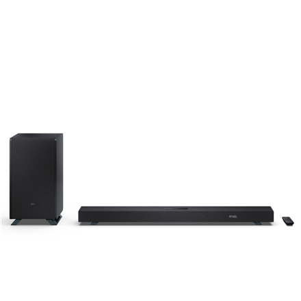 Sharp 3.1.2 Dolby Atmos/DTS:X Soundbar with Wireless Subwoofer HT-SBW53121(BK)