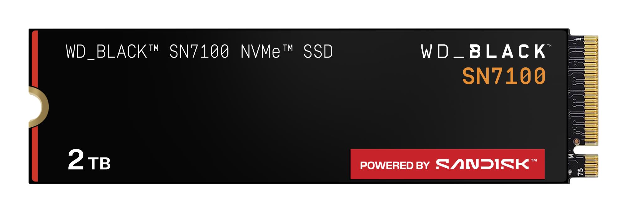 WD Black SN7100 NVMe SSD 2TB M.2 2280