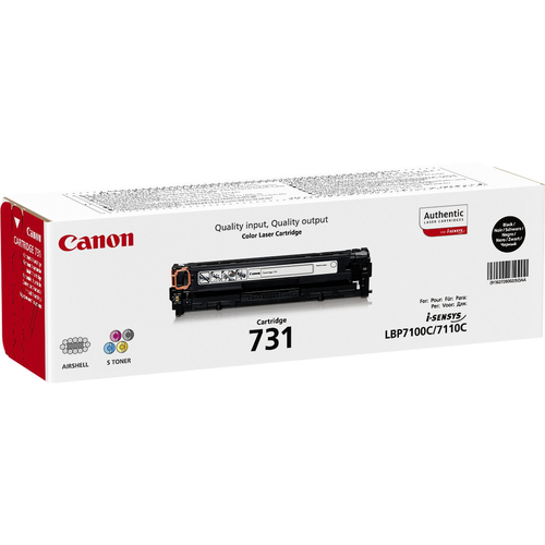 CANON Toner 731 black — pilt 2