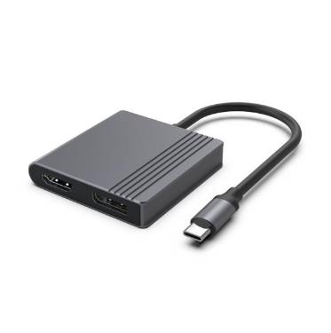 GEMBIRD USB-C to HDMI + DP adapter 4K