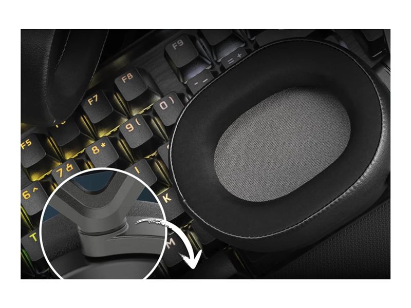 CORSAIR HS65 WIRELESS Gaming Headset Crb — pilt 7